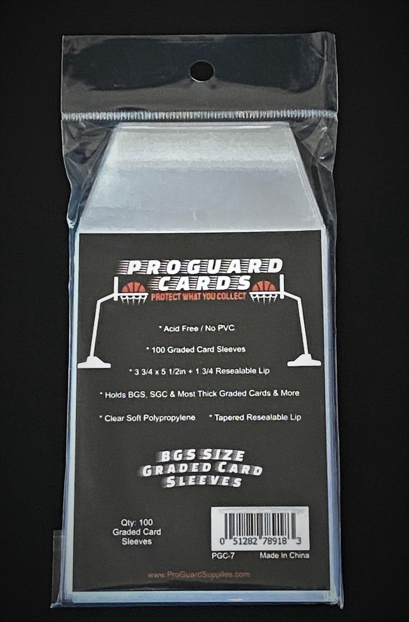 ProGuard Cards BGS Graded Card Sleeves for BGS & SGC Slabs & More - Image 5